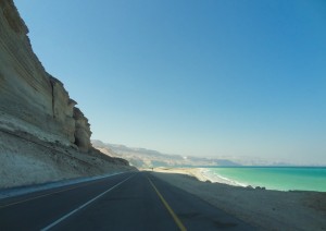 Heading east along the dramatic coastline