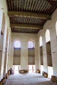 Inside the Sun & Moon room at Jabreen Castle