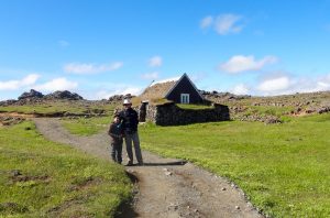 The turf-roofed house in Hveravellir