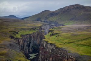 A last look at the gorge before leaving the highlands