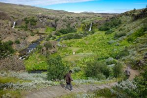 Heading into the fairytale Gjain gorge