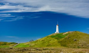 The lighthouse at Reykjanesta